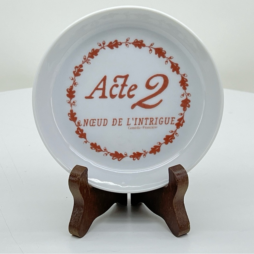 Decorative Plate French Paris France Vintage Catchall Dish Keys Coins Souvenir